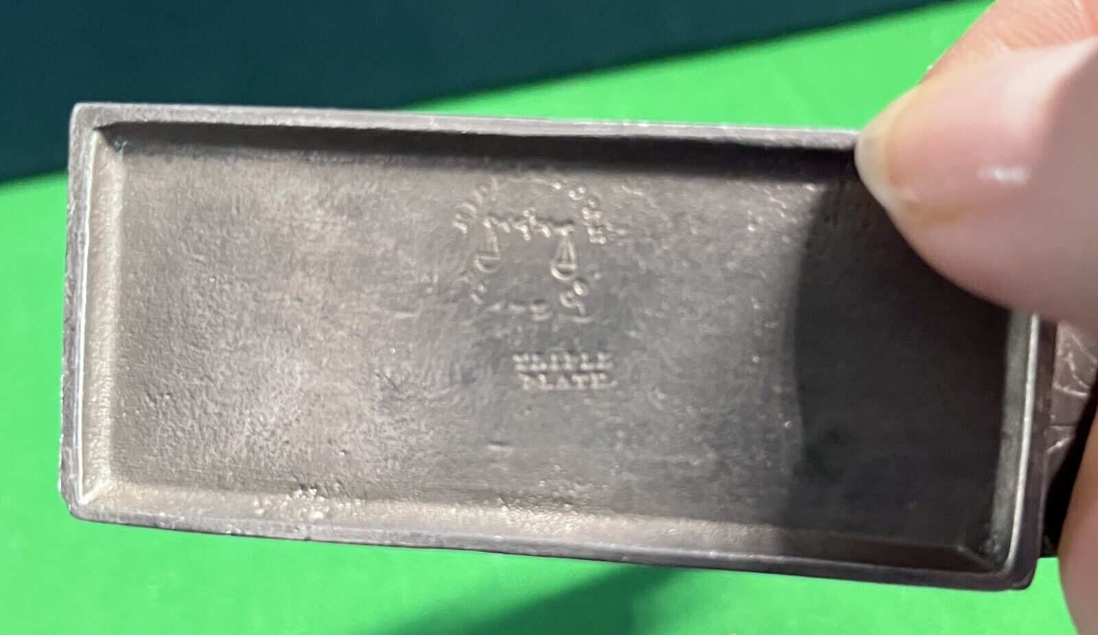 dog pulling cherub, Middletown, no number. probable fake